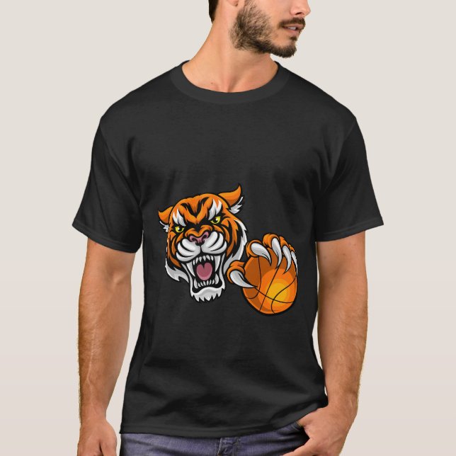 tigerns kraft t shirt (Framsida)