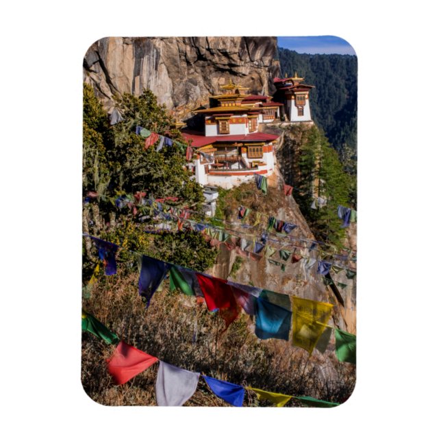 Tigerns näste-klostret, Bhutan Magnet (Vertikal)