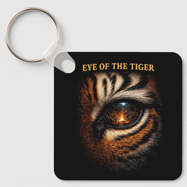 Tigerns öga nyckelring (Framsida)
