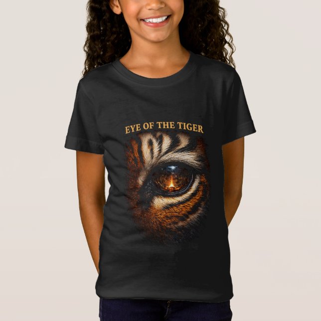Tigerns öga t shirt (Framsida)