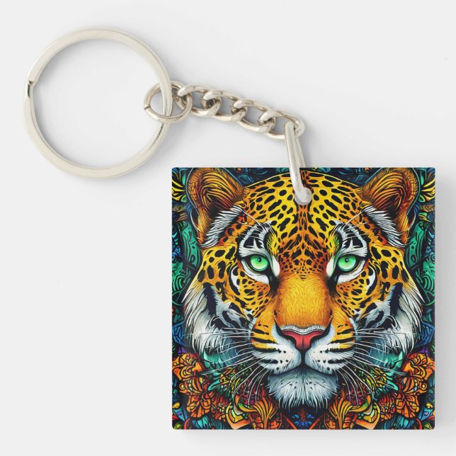 Tigerns porträtt (Framsidan)