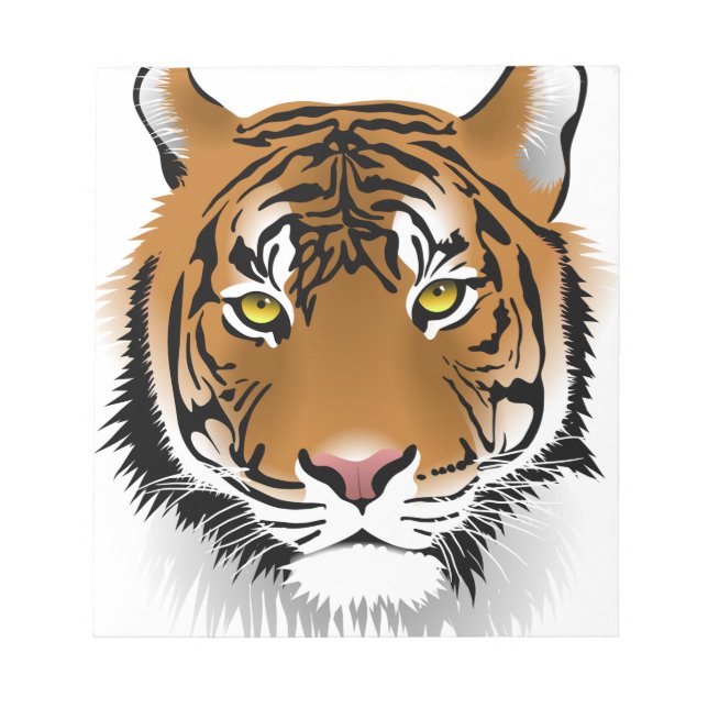 Tigerögon Anteckningsblock (Framsida)