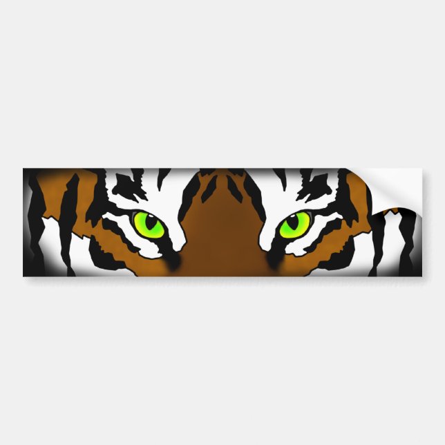 Tigerögon Bildekal (Framsidan)