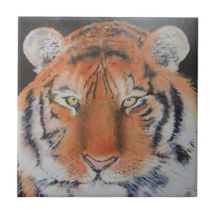Tigerögon Kakelplatta