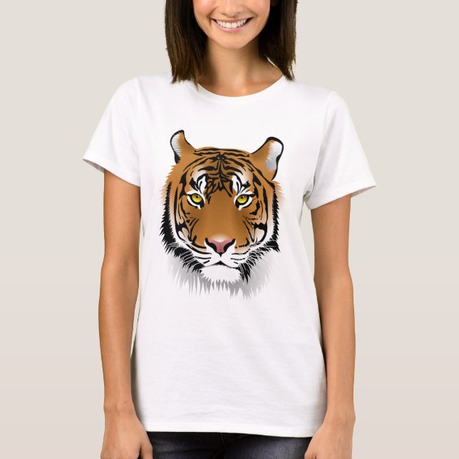 Tigeroögon Tee (Framsida)