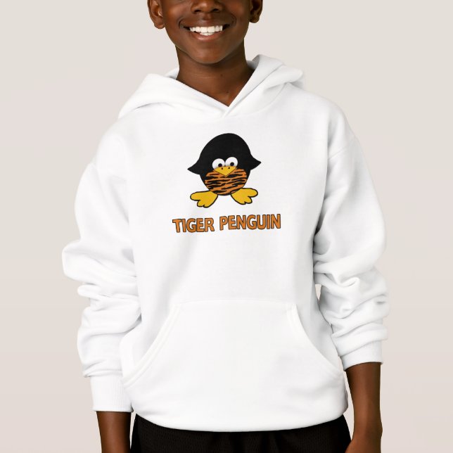 Tigerpingvin Tee Shirt (Framsida)