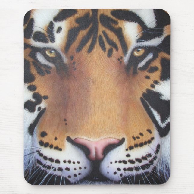 Tigerporträtt Musmatta (Framsidan)