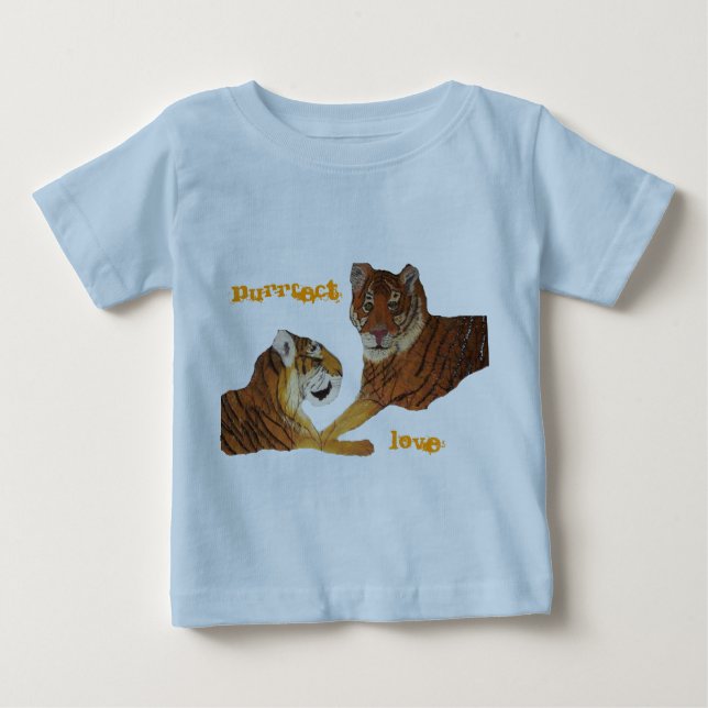 TigerPurrfect kärlek T-shirt (Framsida)