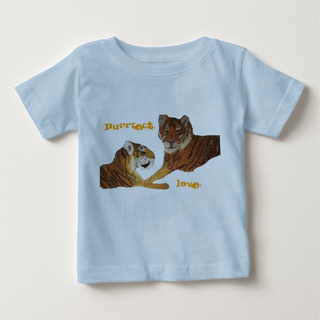 TigerPurrfect kärlek Tröja (Framsida)