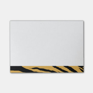 Tigerrandar som Posta-det noterar Post-it Block