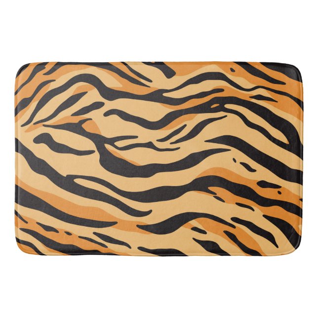 Tigerränder Badrumsmatta (Framsidan)