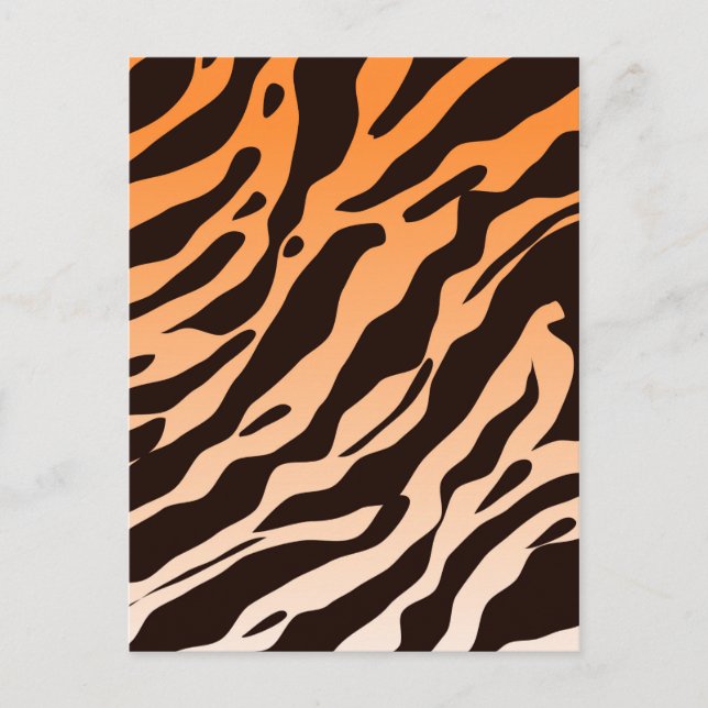 Tigerränder Vykort (Framsida)