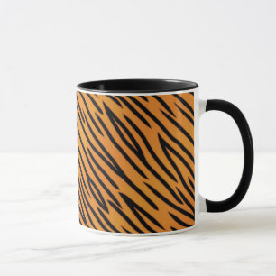 Tigerrandmönster Mugg