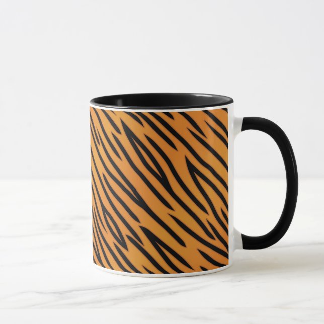 Tigerrandmönster Mugg (Höger)