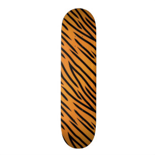 Tigerrandmönster Skateboard Bräda 21,5 Cm