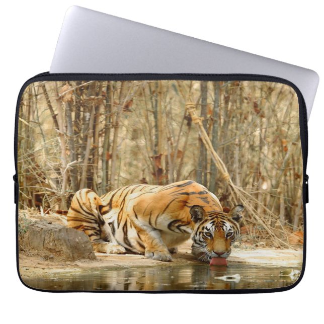 Tigerreflektion Laptop Fodral (Framsidan)