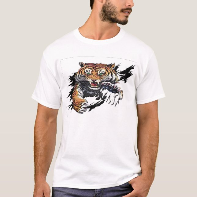 tigerreva t-shirt (Framsida)