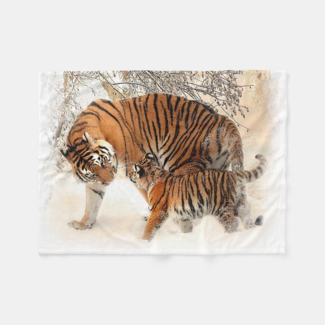 Tigers 2A Fleecefilt (Framsidan (Horisontell))