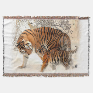 Tigers 2A Throw Blanket Filt