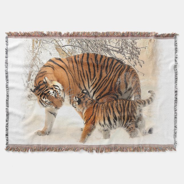 Tigers 2A Throw Blanket Filt (Framsidan)