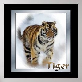 Tigers Älskare Art Poster