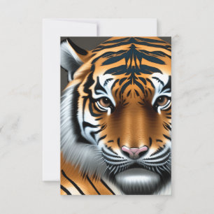 Tigers är en av de mest storslagna och välkända tack kort