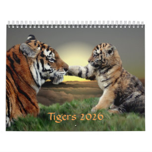 Tigers Calendar Kalender