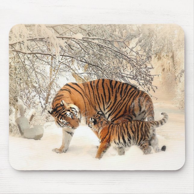 Tigers-familjen Musmatta (Framsidan)