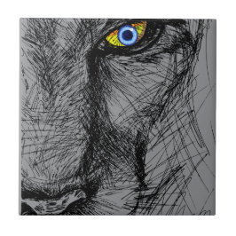 Tigers Gaze Ceramic Tile Kakelplatta