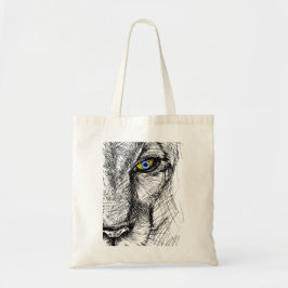Tigers Gaze Tote Bag Tygkasse