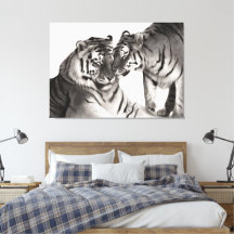 Tigers - Hand-Payed Wildlife Porträtt