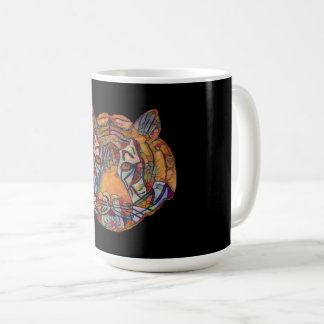 Tigers Head Mousemat Kaffemugg