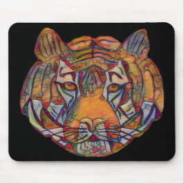 Tigers Head Mousemat Musmatta
