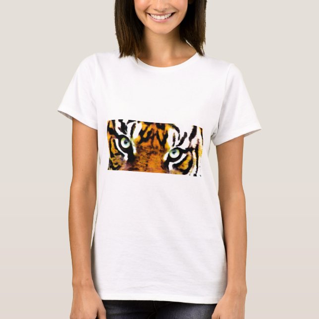 TIGER'S ÖGA_ TEE SHIRT (Framsida)