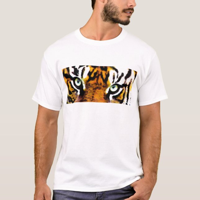 TIGER'S ÖGA_ TEE SHIRT (Framsida)