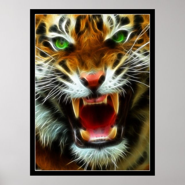 Tigers Roar Poster (Framsidan)