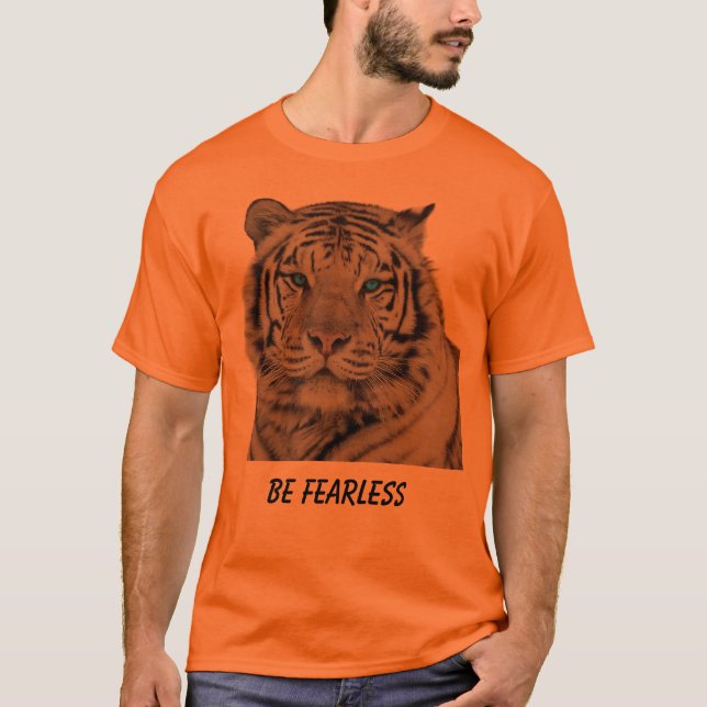 Tigers roll: Släpp loss din styrka T Shirt (Framsida)