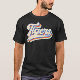 Tigers School Sports Namn Boys T Shirt