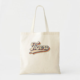 Tigers School Sports Namn Retro Gift Manar Women B Tygkasse