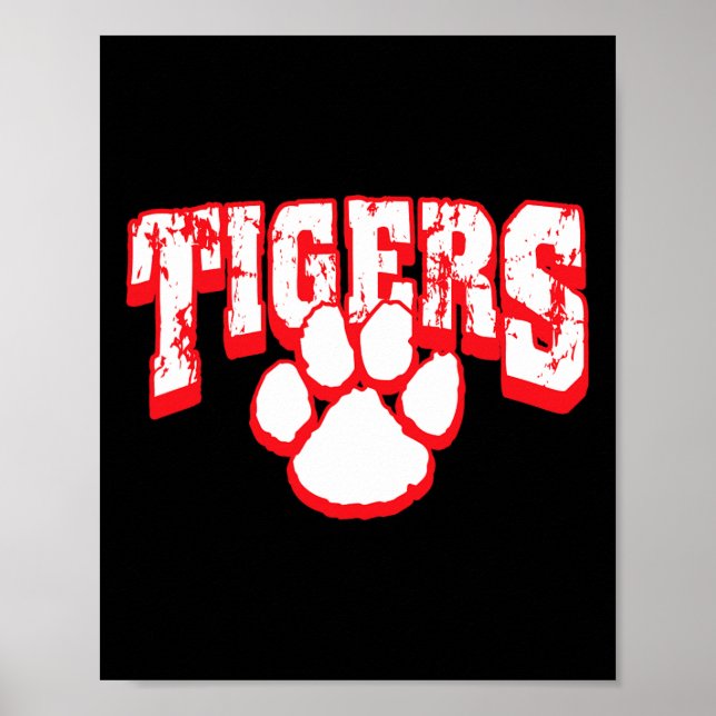 Tigers Skolanda tillbaka till skolan R  Poster (Framsidan)