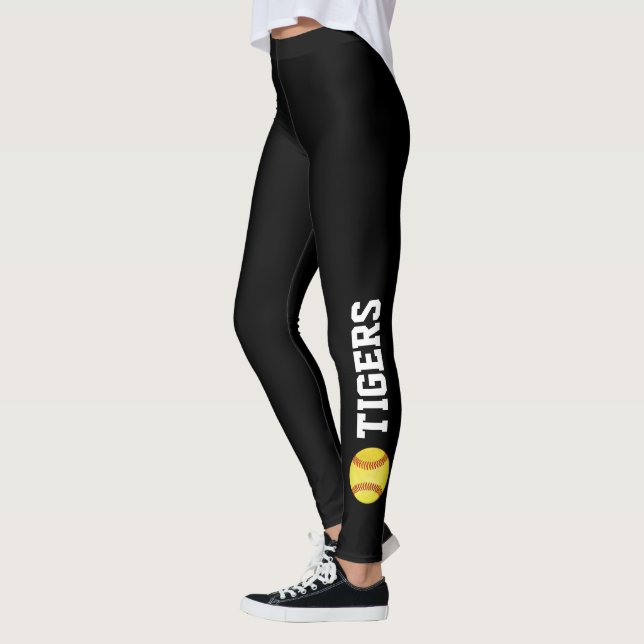Tigers Softball Leggings (Vänster)