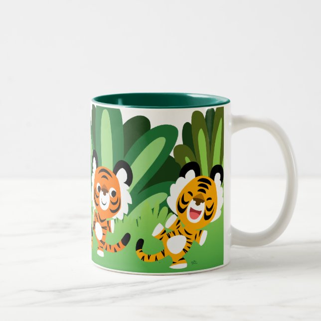Tigers som dansar i Jungle Mugg på Tecknad (Höger)