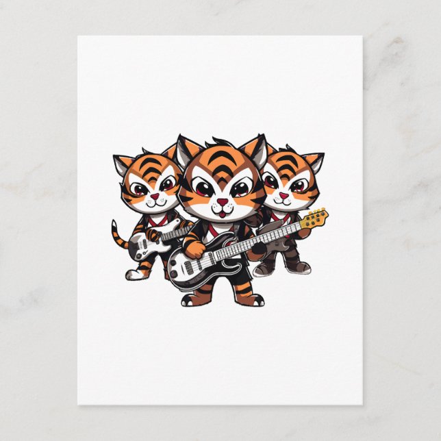 Tigers spelande tilläggskort (Framsida)