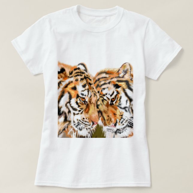 Tigers - t shirt (Design framsida)