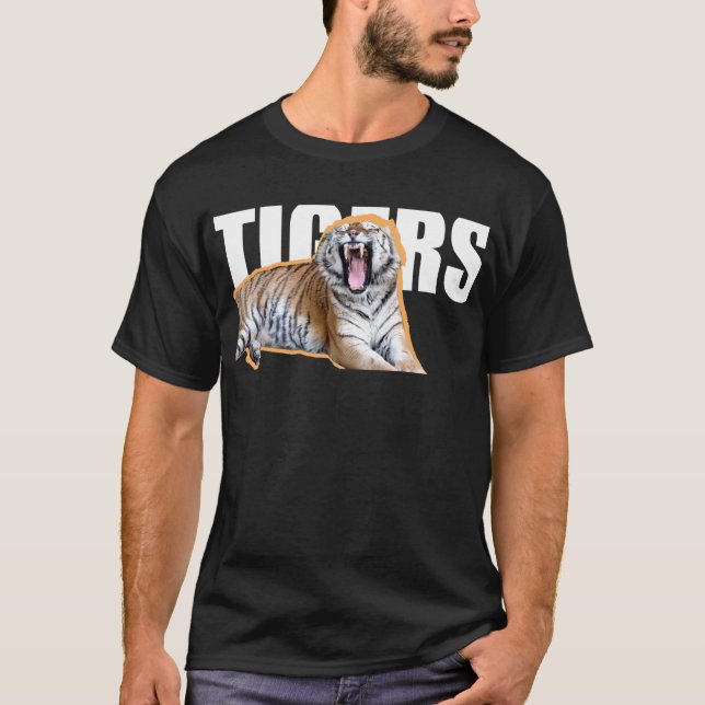 Tigers! T Shirt (Framsida)