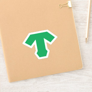 Tigers T Vinyl Sticker Klistermärken