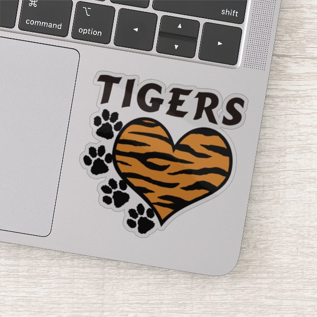 Tigers Team Klistermärken (Detalj)