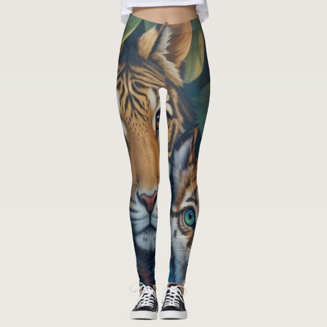 Tiger's Tender Gaza Leggings (Framsida)