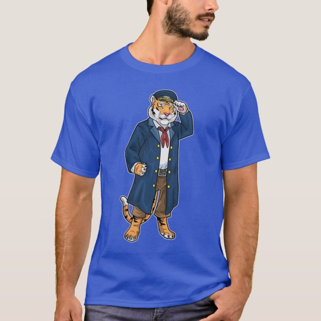 Tigersjör - segelskyddshölje t shirt (Framsida)