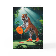 Tigerskiva Golfer Card